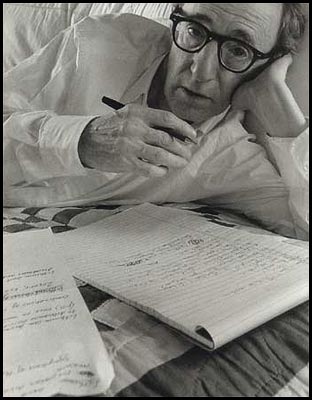 Retrato de Woody Allen - Arnold Newman 1996 -
