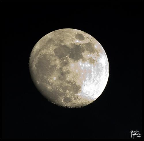 La Luna desde Menorca - garcía gálvez © 2007 -