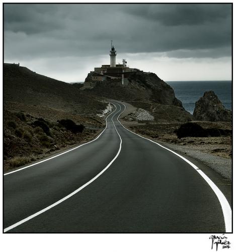 Camino del Faro de Cabo de Gata - garcía gálvez © 2007 -