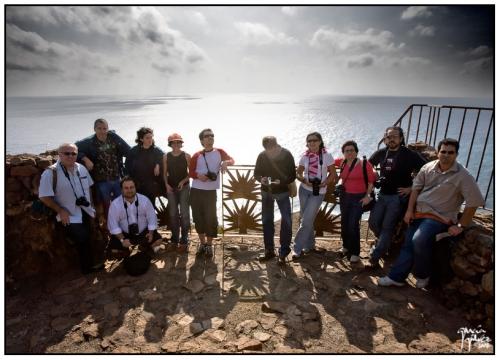 Grupo en el Mirador de la Amastista - garcía gálvez © 2007 -