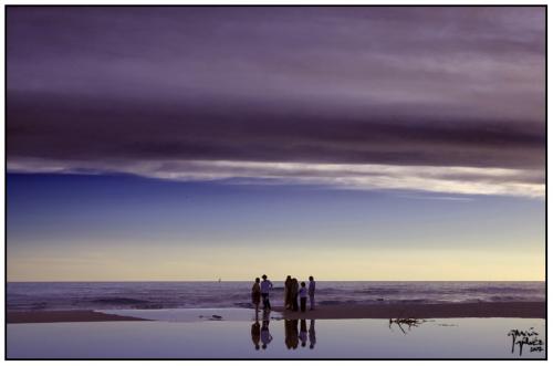 Reflejos en la Playa de Mónsul - garcia gálvez © 2007 -