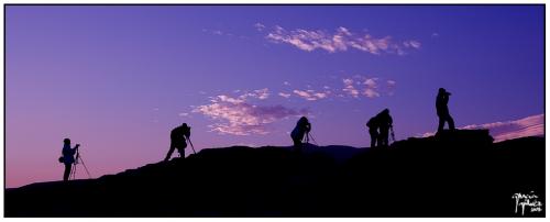 Siluetas en los Escullos - garcía gálvez © 2007 -