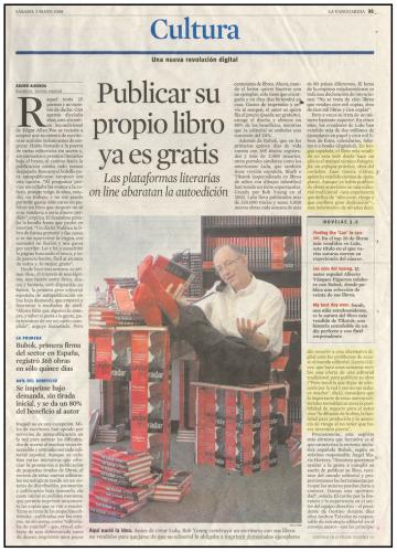 Artículo en La Vanguardia (5-mayo-2008)