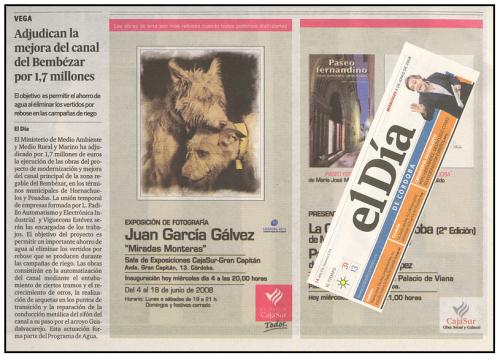 Miradas Monteras en el diario El Día