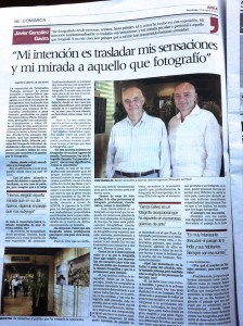 Entrevista a Javier González-Gavira en el diario Área