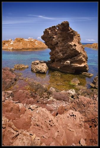 Roca en Playa Pregonda - garcía gálvez © 2007 -